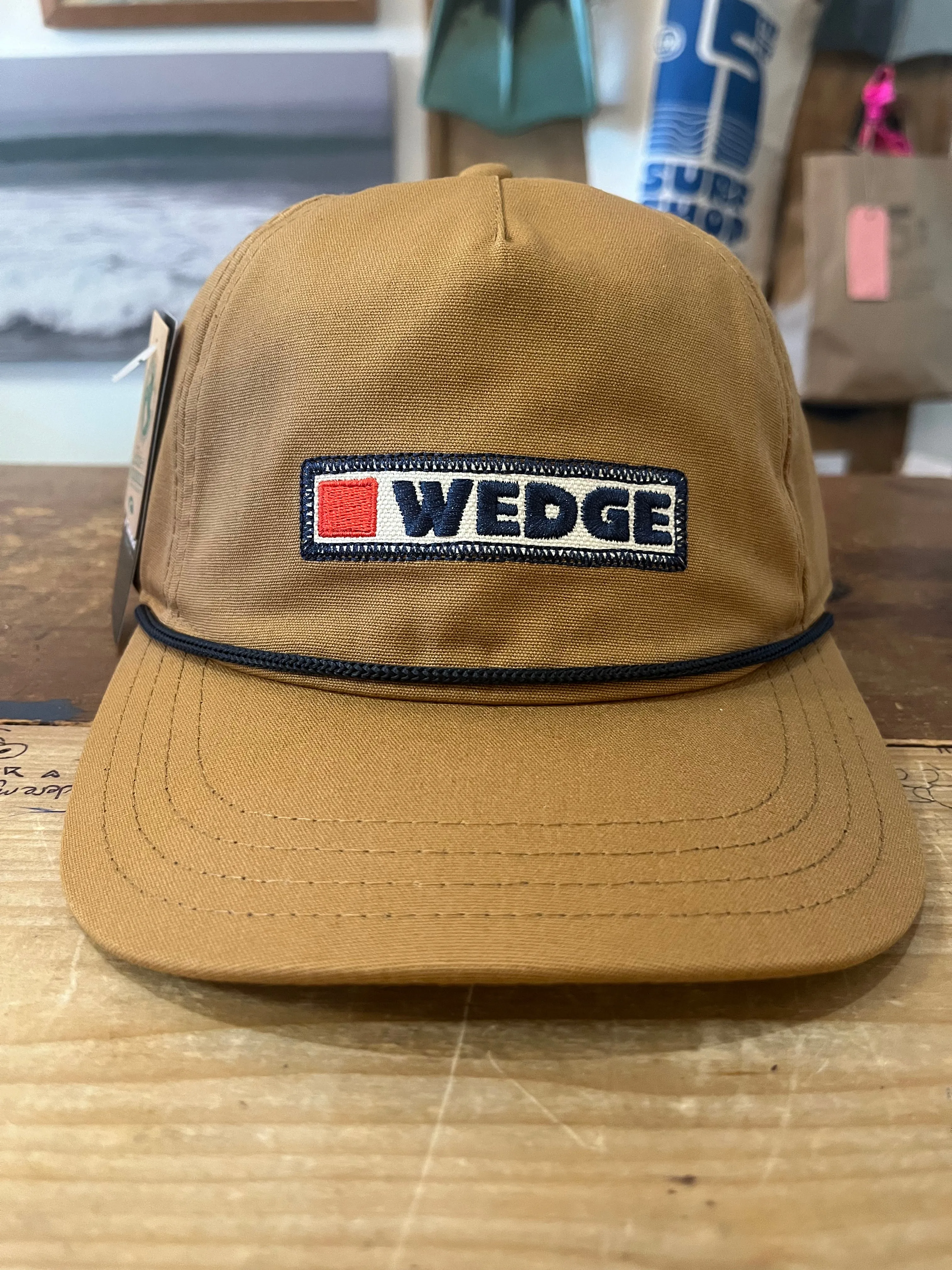 15th St WEDGE Cotton Twill Snap Back Hat MULTIPLE COLORS!