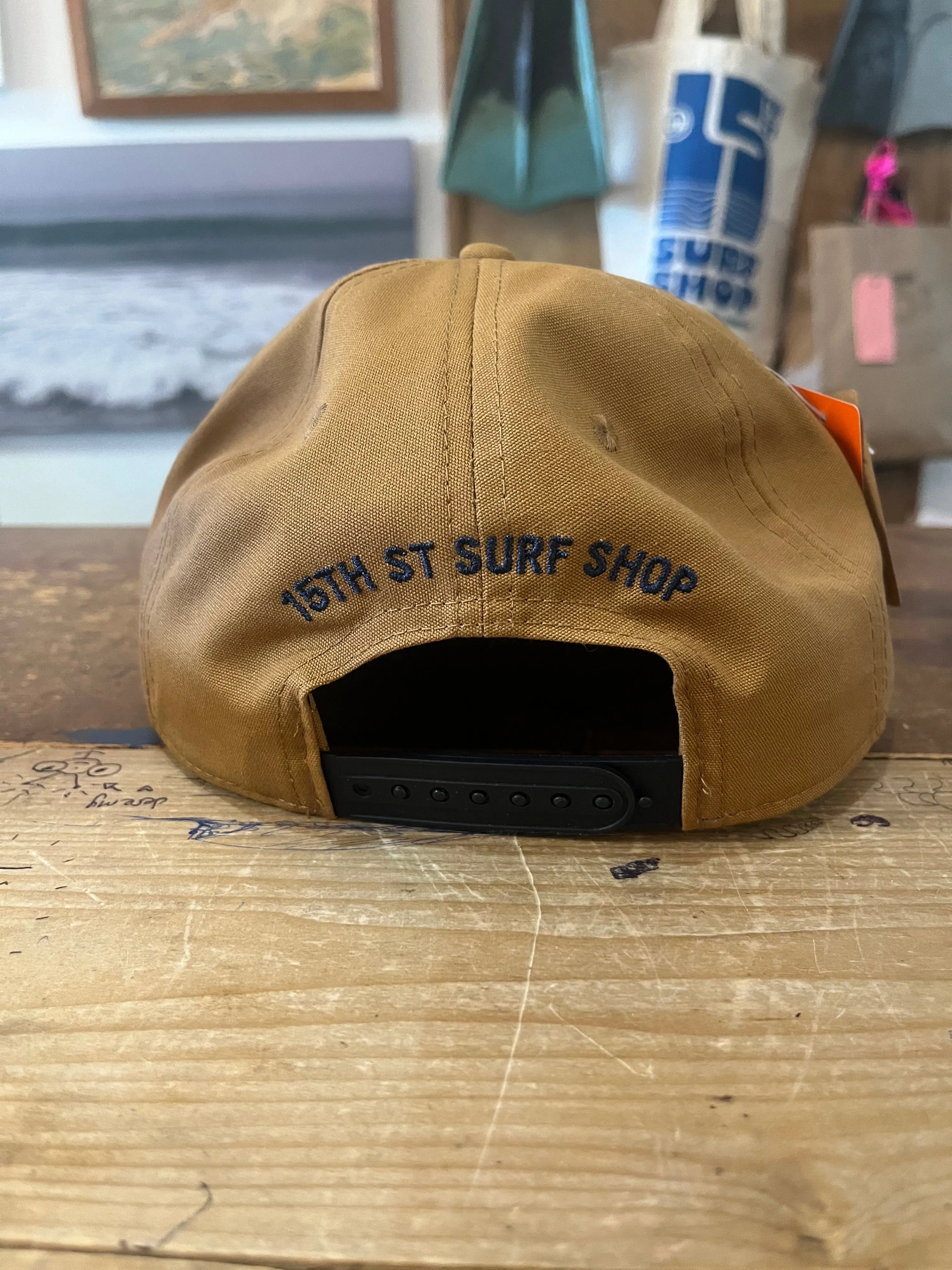 15th St WEDGE Cotton Twill Snap Back Hat MULTIPLE COLORS!