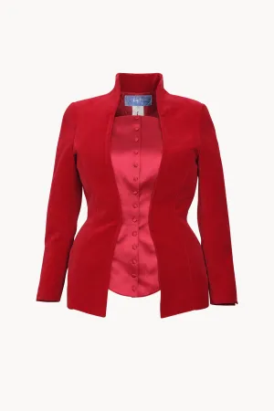 1986 Thierry Mugler Red Jacket
