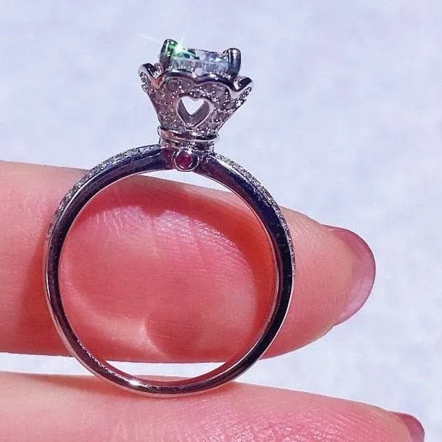 1ct High Blossom Design Diamond Ring