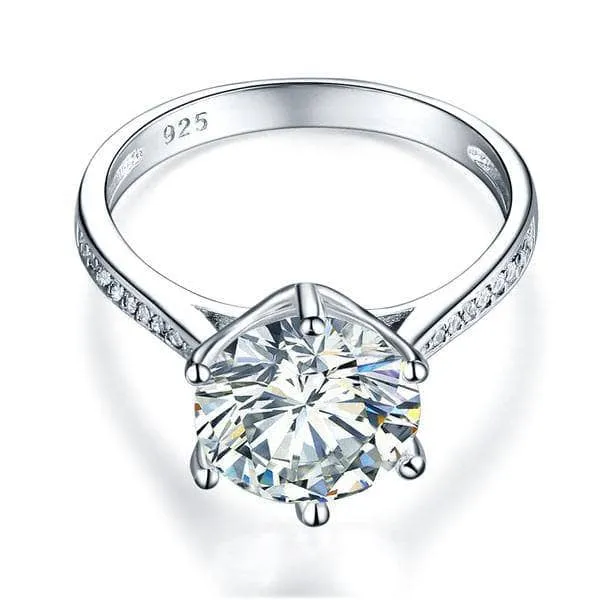 3.0 Ct Pink Diamond Engagement Ring