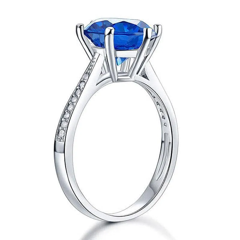 3.0 Ct Pink Diamond Engagement Ring