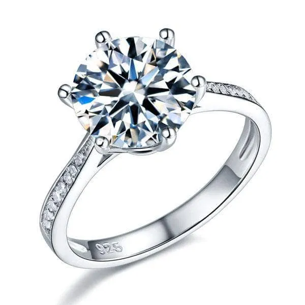 3.0 Ct Pink Diamond Engagement Ring