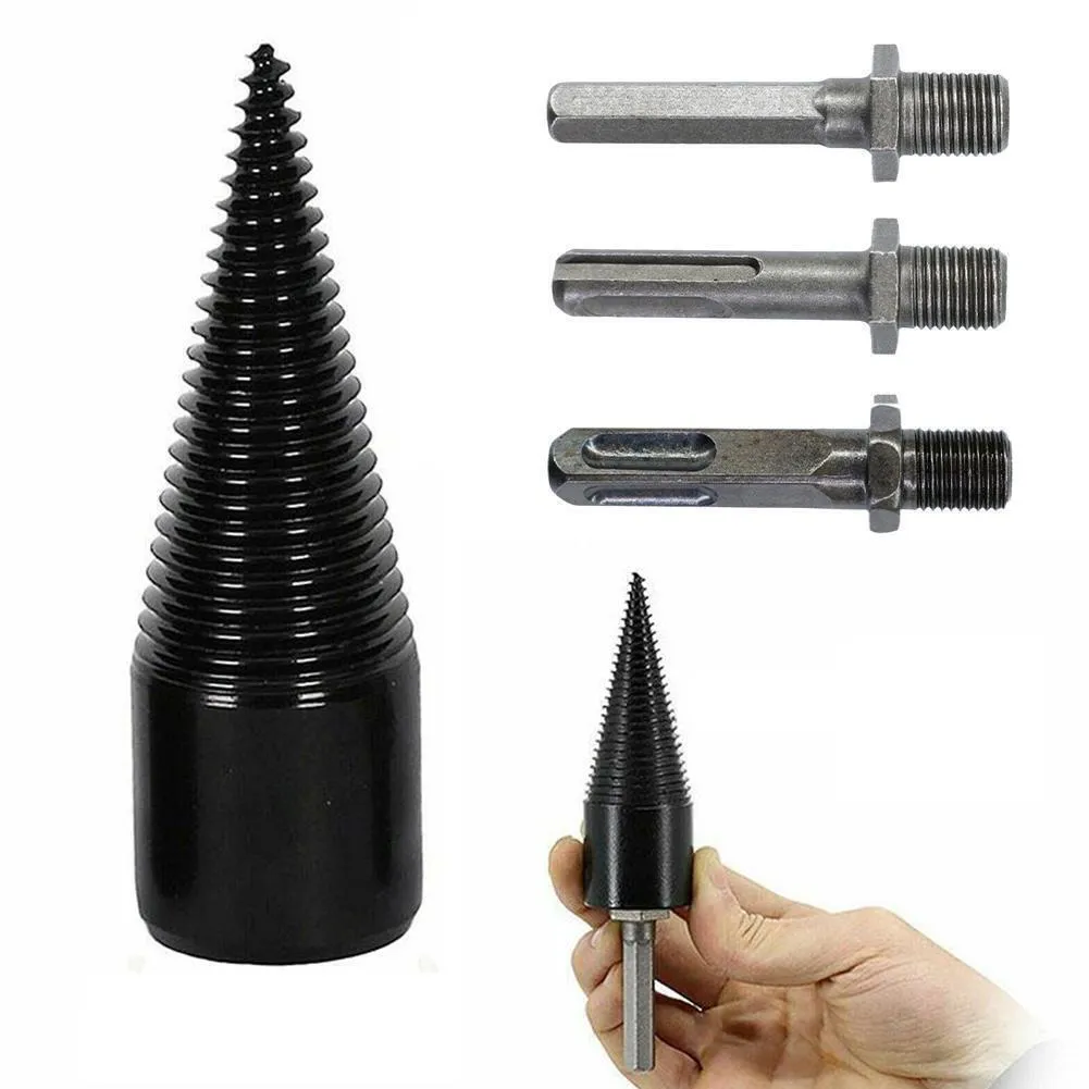32mm Log Splitter Set, Round, Hex, Square