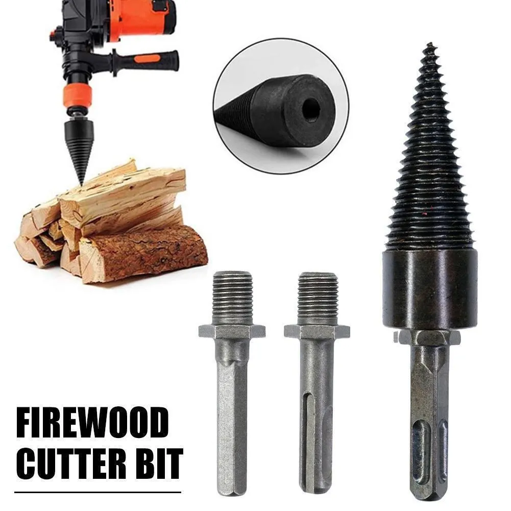 32mm Log Splitter Set, Round, Hex, Square