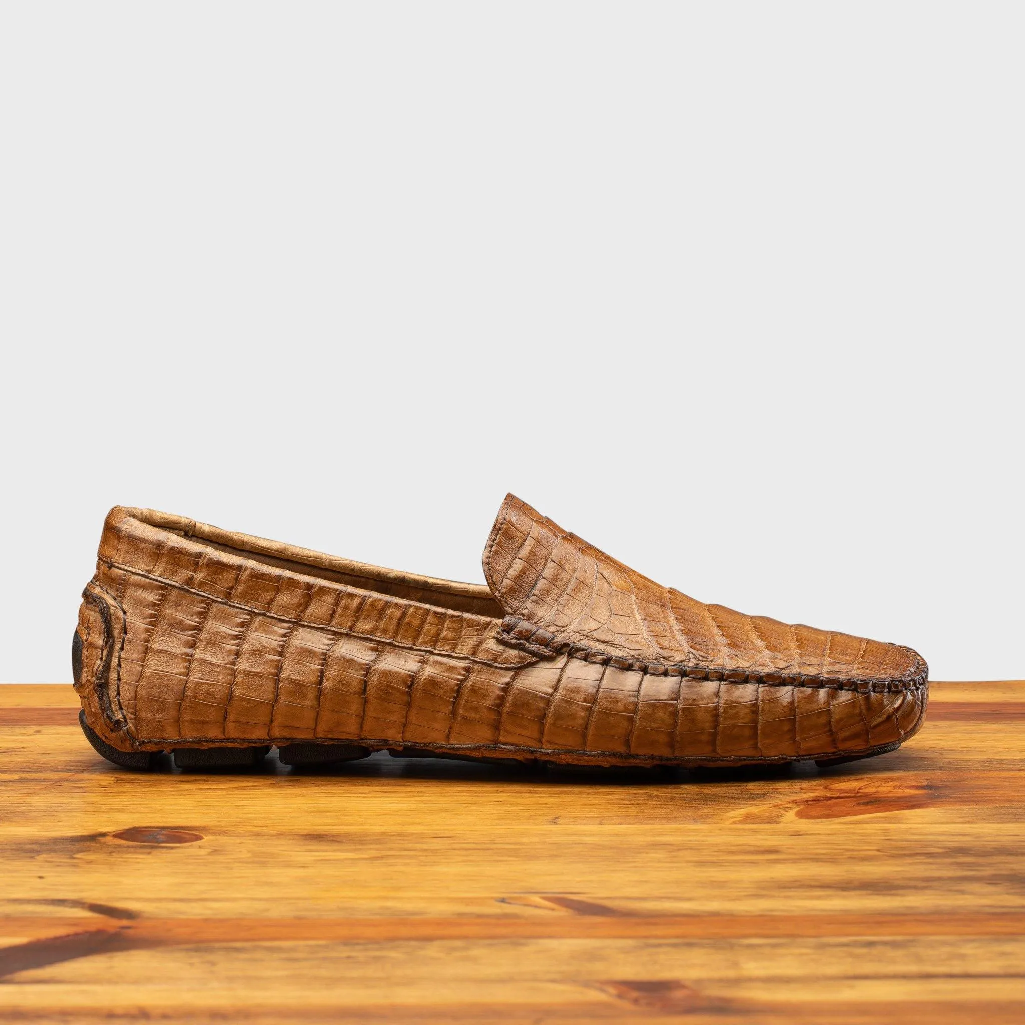 4551 Calzoleria Toscana  Men's Crocodile Dip-Dyed Driver