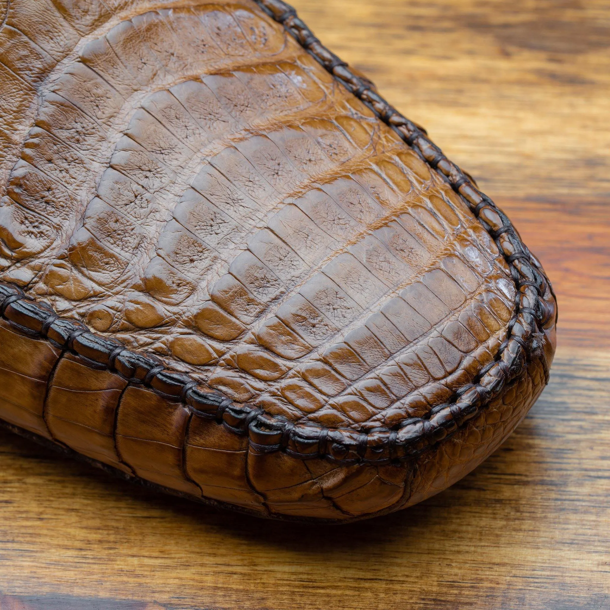 4551 Calzoleria Toscana  Men's Crocodile Dip-Dyed Driver