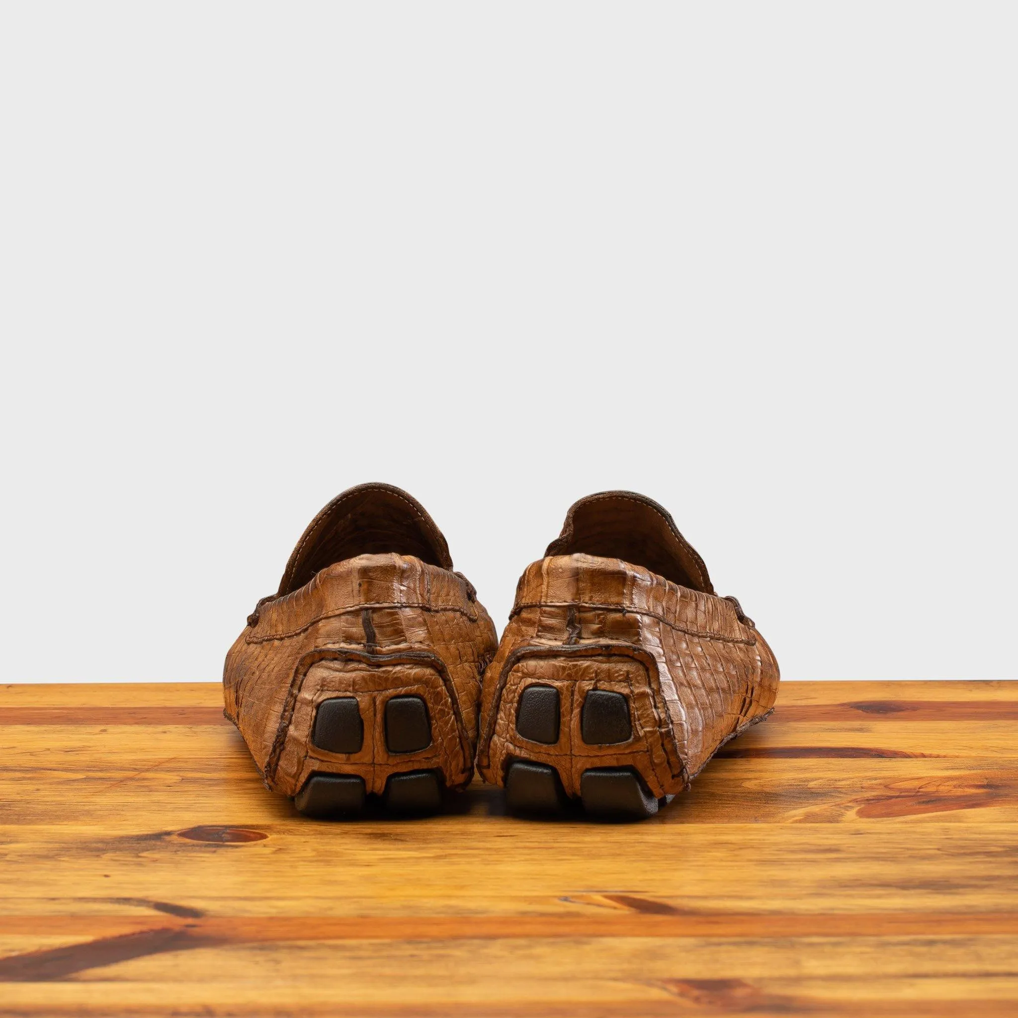 4551 Calzoleria Toscana  Men's Crocodile Dip-Dyed Driver