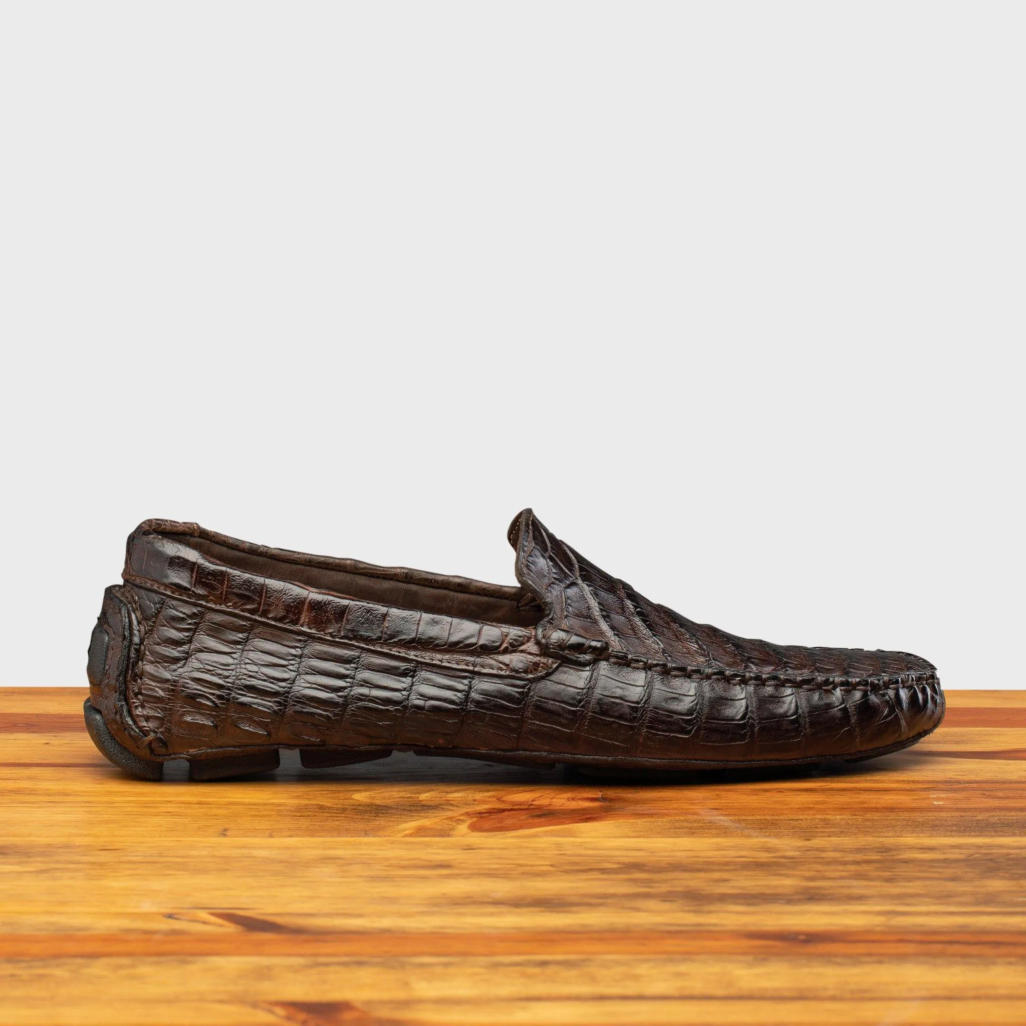 4551 Calzoleria Toscana  Men's Crocodile Dip-Dyed Driver