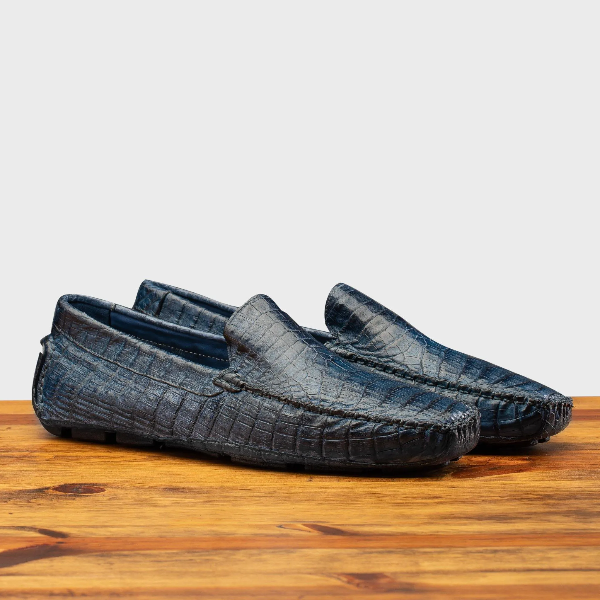 4551 Calzoleria Toscana  Men's Crocodile Dip-Dyed Driver