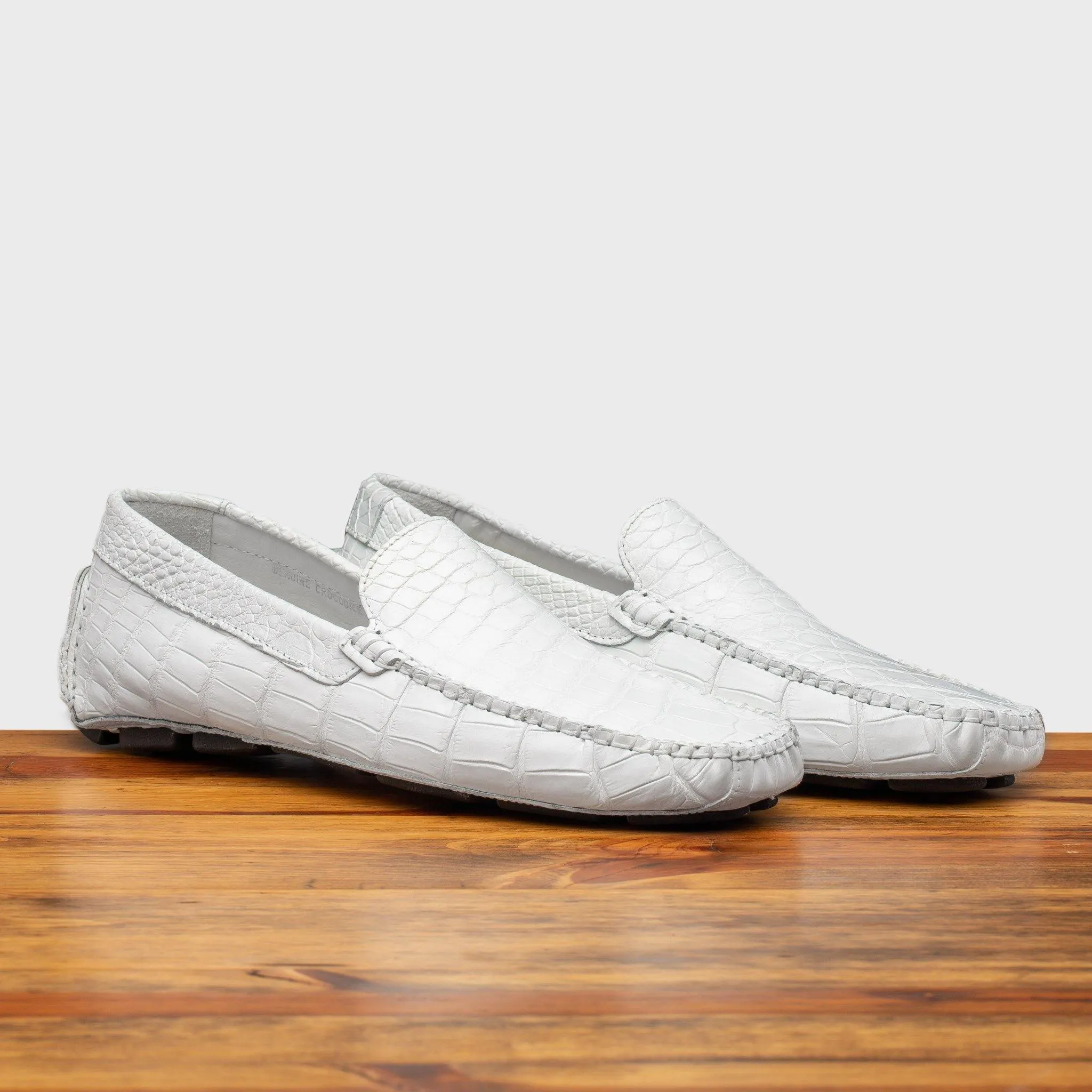 4551 Calzoleria Toscana  Men's Crocodile Dip-Dyed Driver