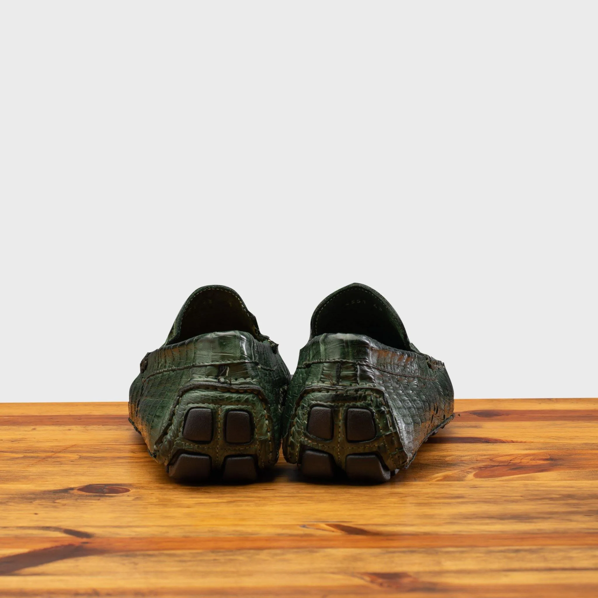 4551 Calzoleria Toscana  Men's Crocodile Dip-Dyed Driver