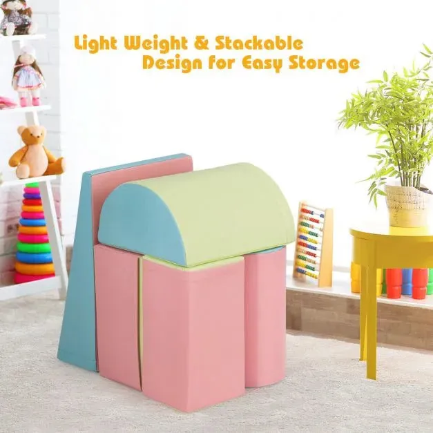5-Piece Foam Baby Climb and Crawl Activity Play Set
