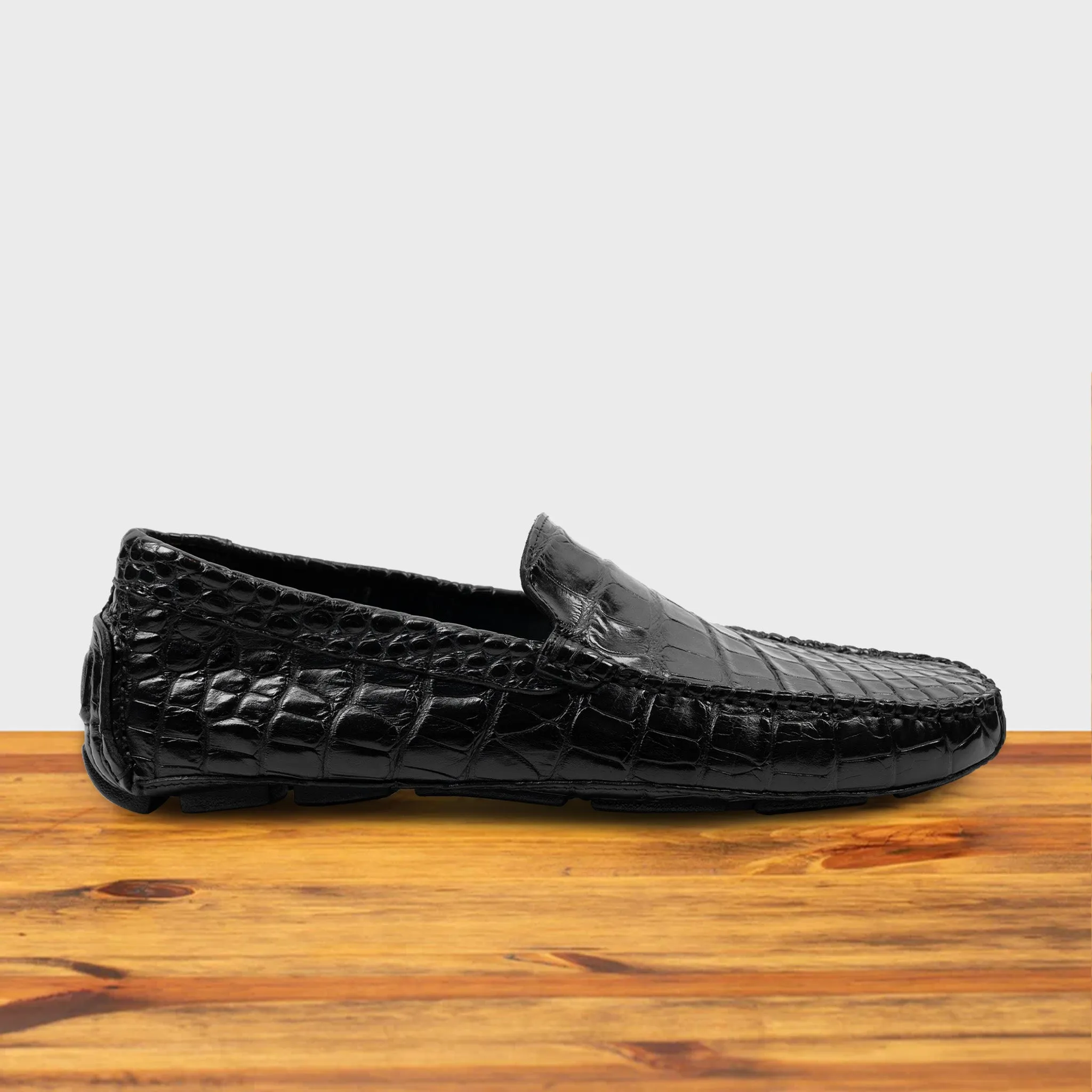 5124 Calzoleria Toscana Men's Nile Crocodile Driver