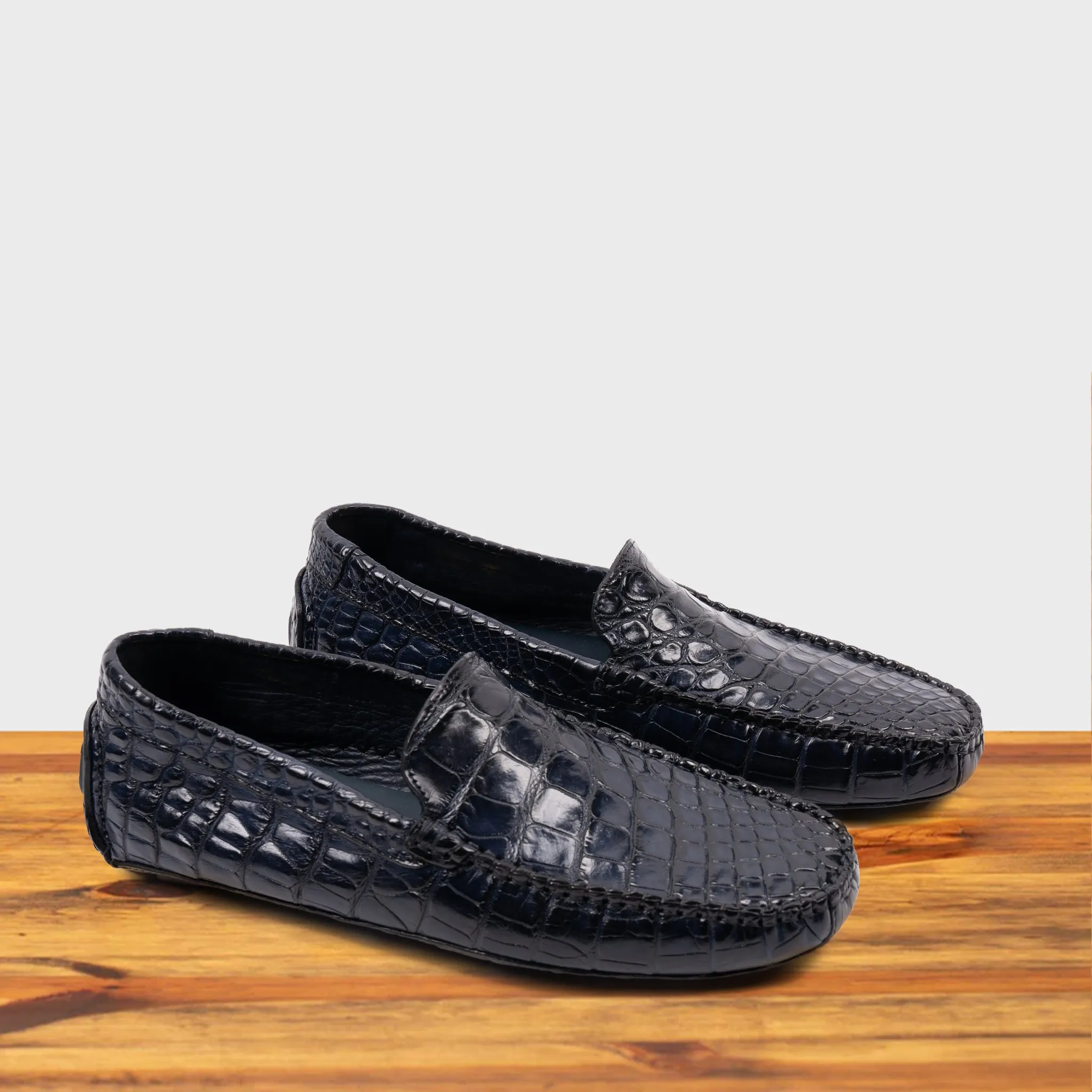 5124 Calzoleria Toscana Men's Nile Crocodile Driver