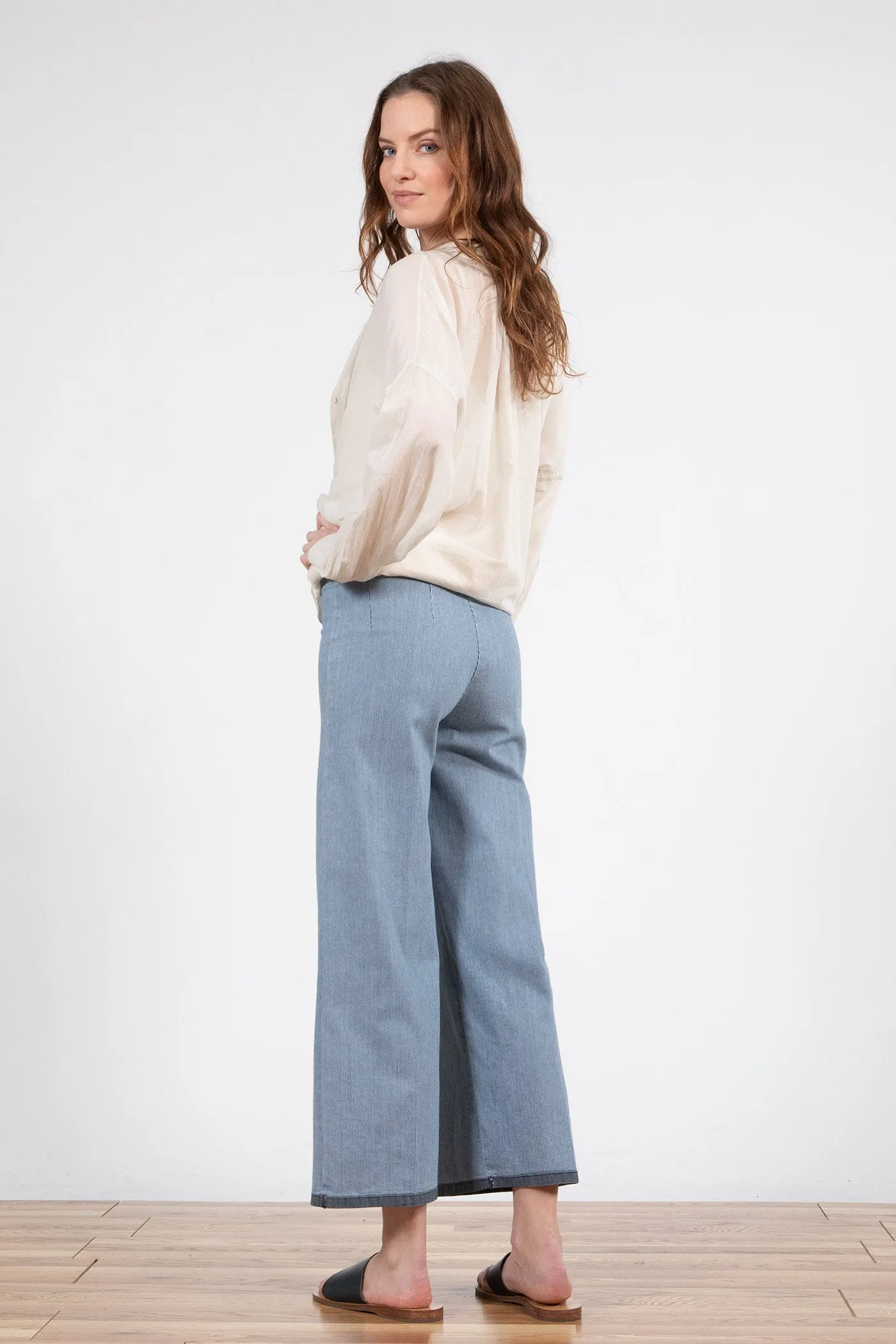 ALEX Striped Denim