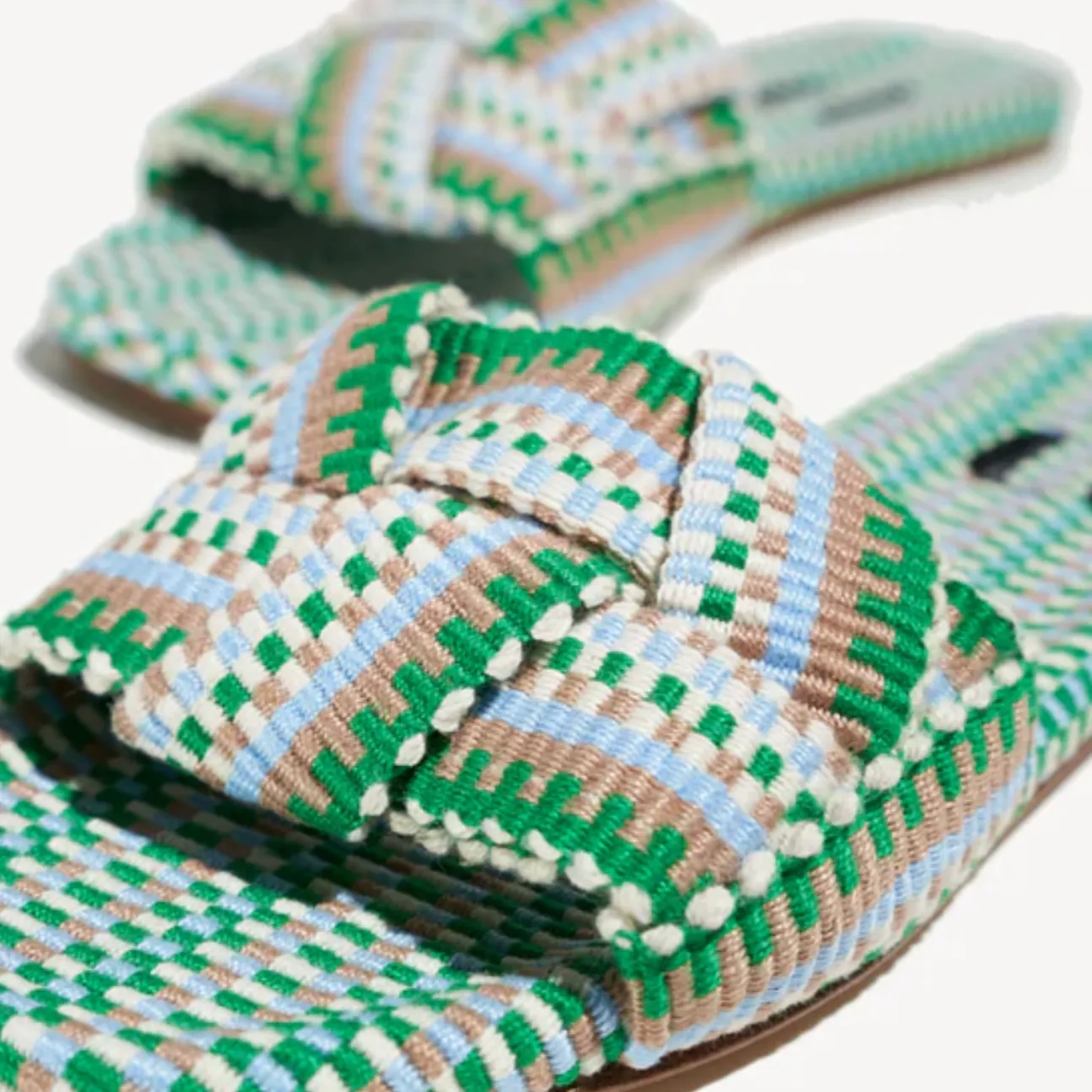 Amambaih Martina Flat Mule in Mosaic