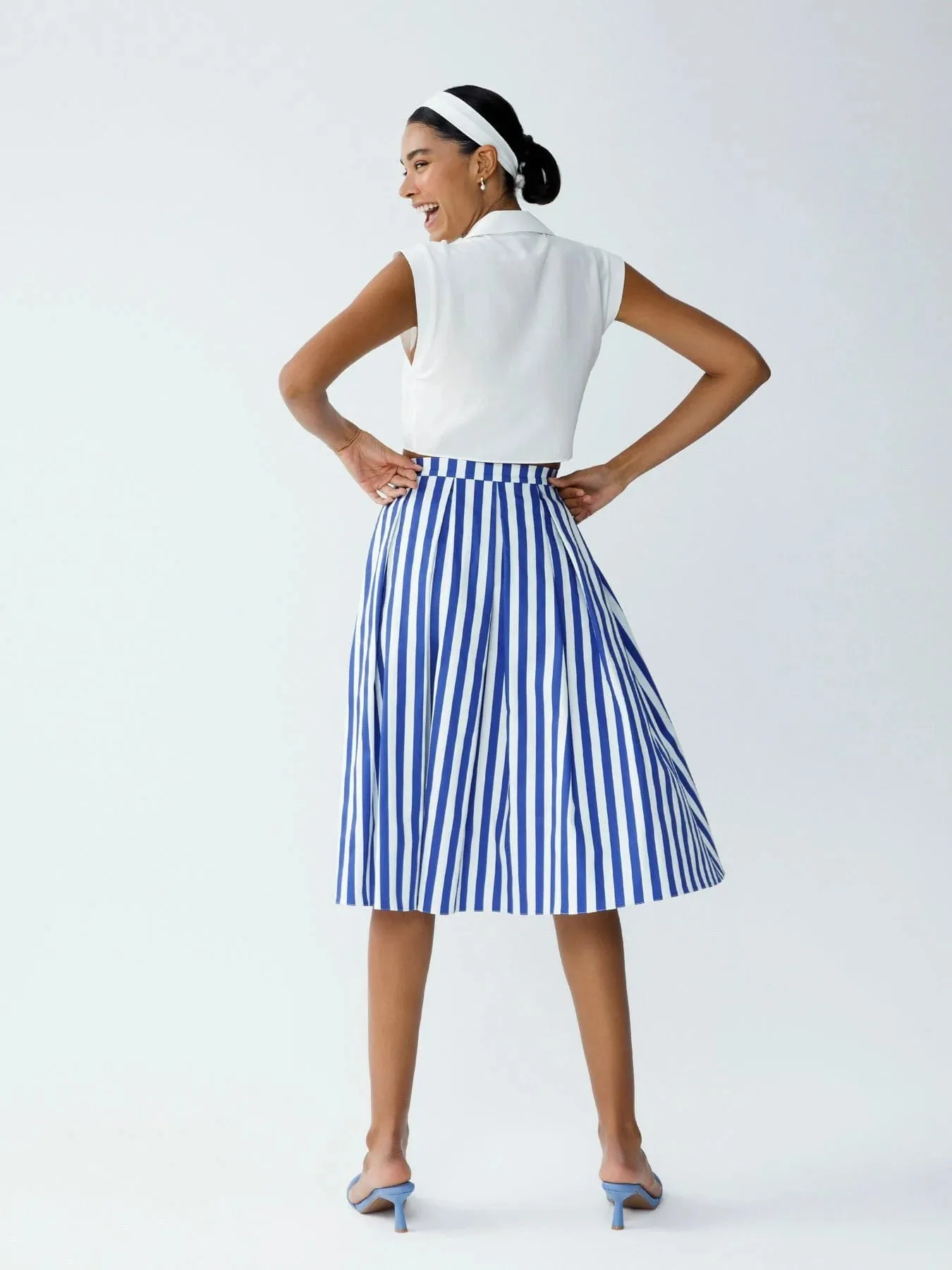 Audrey Tiefront Halter Top