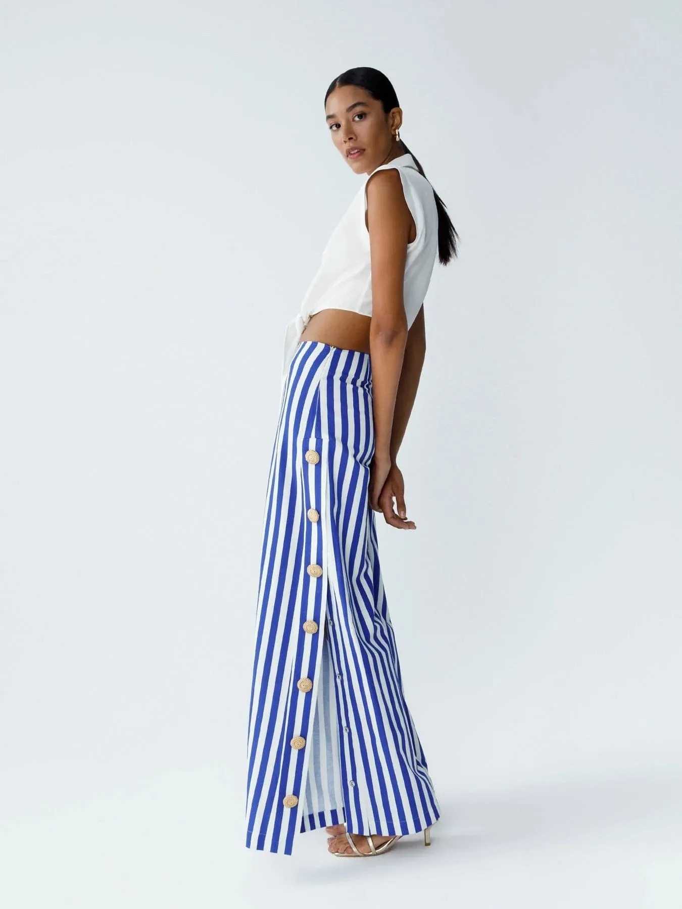 Audrey Tiefront Halter Top