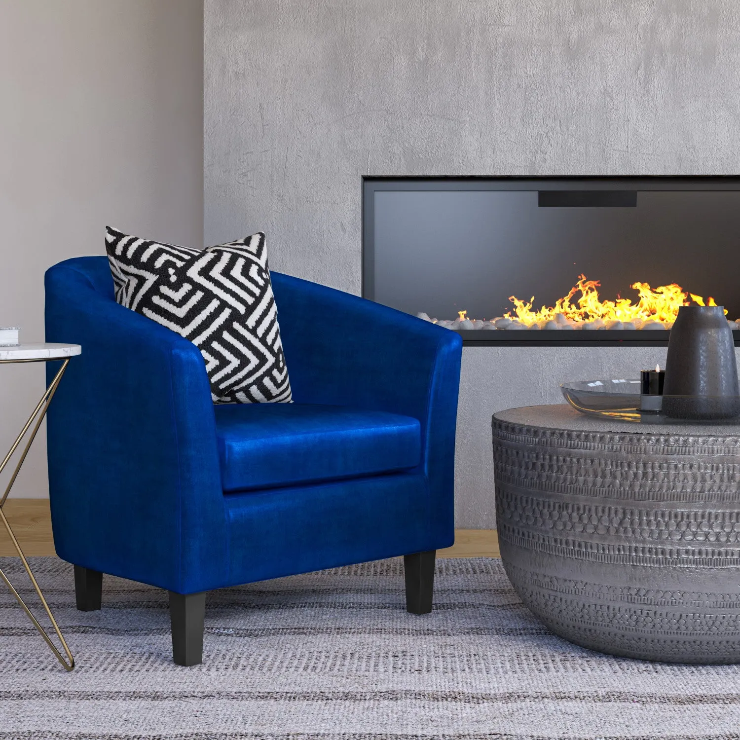 Austin Accent Chair in Velvet