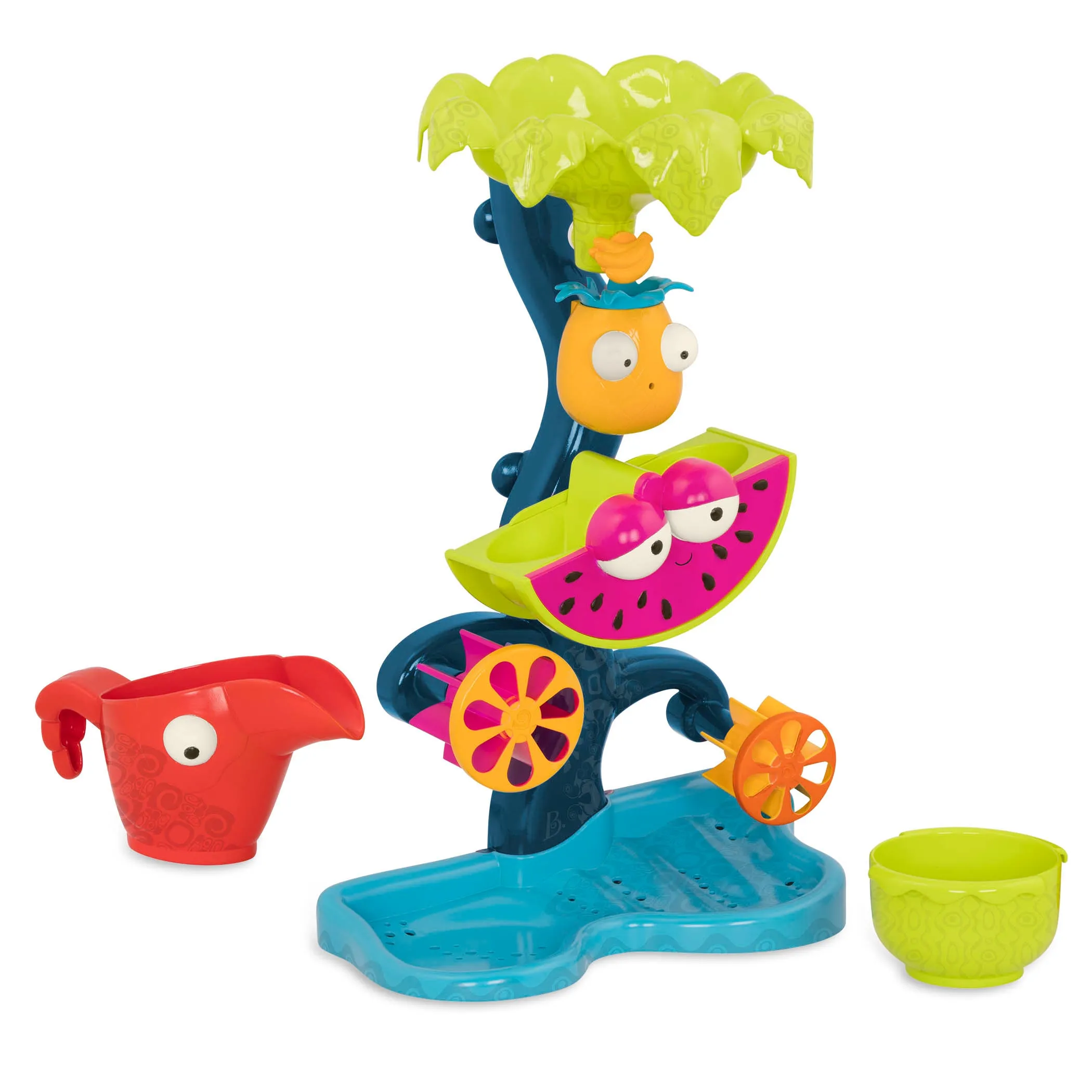 B. Tropical Waterfall Water Wheel Play Set
