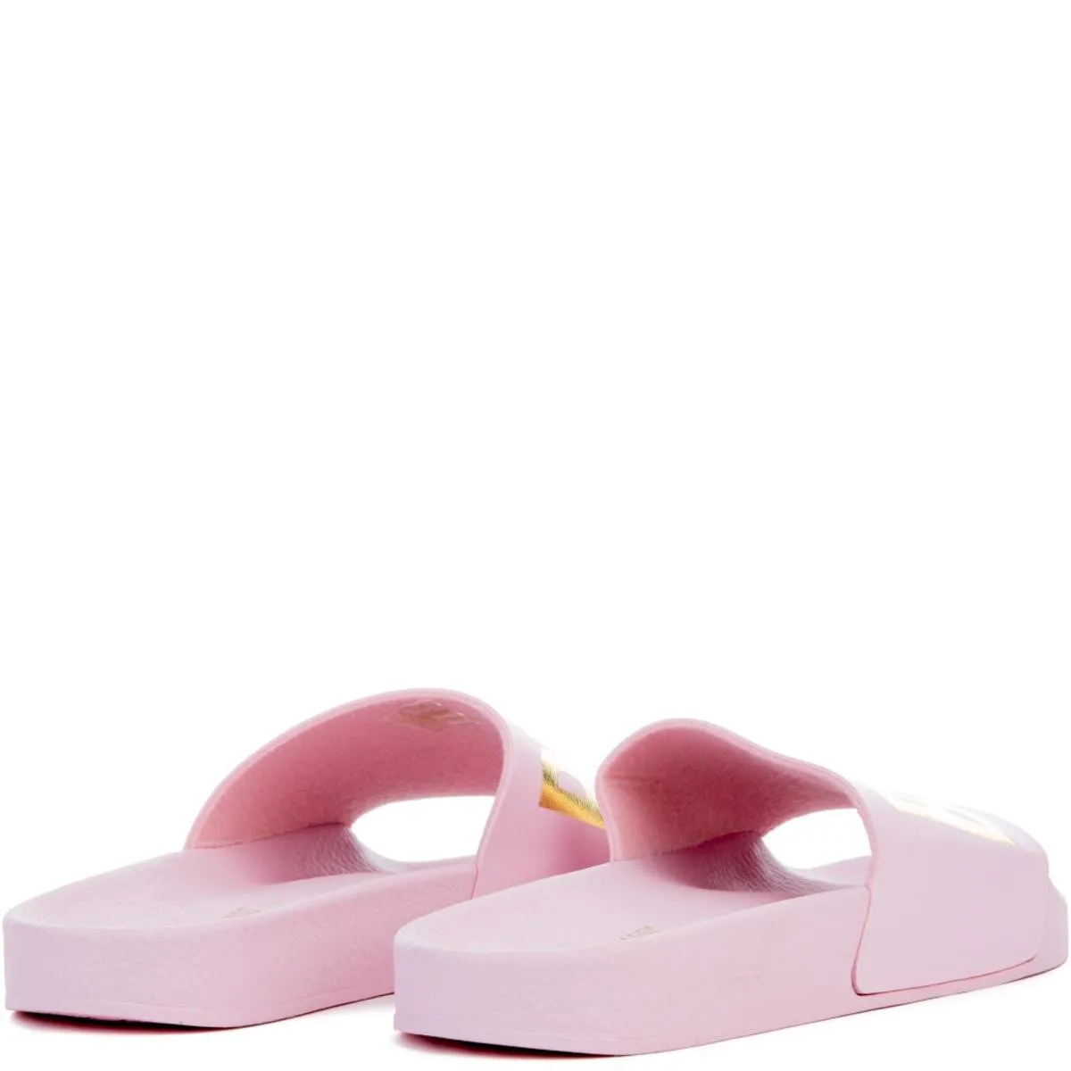 Beach Please Slides in Pink Pink/Gold