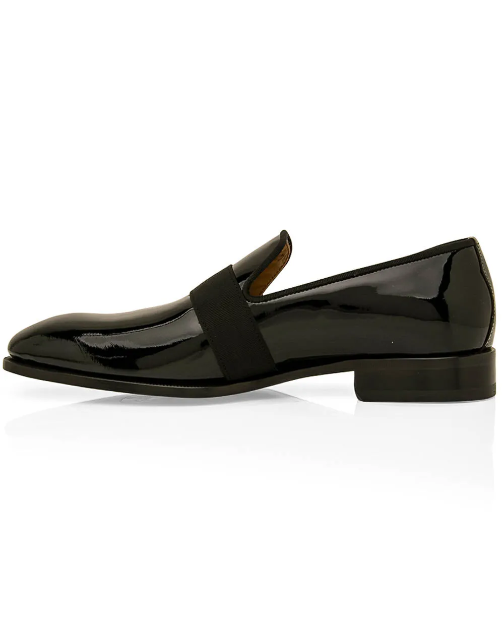 Black Patent Leather Loafer