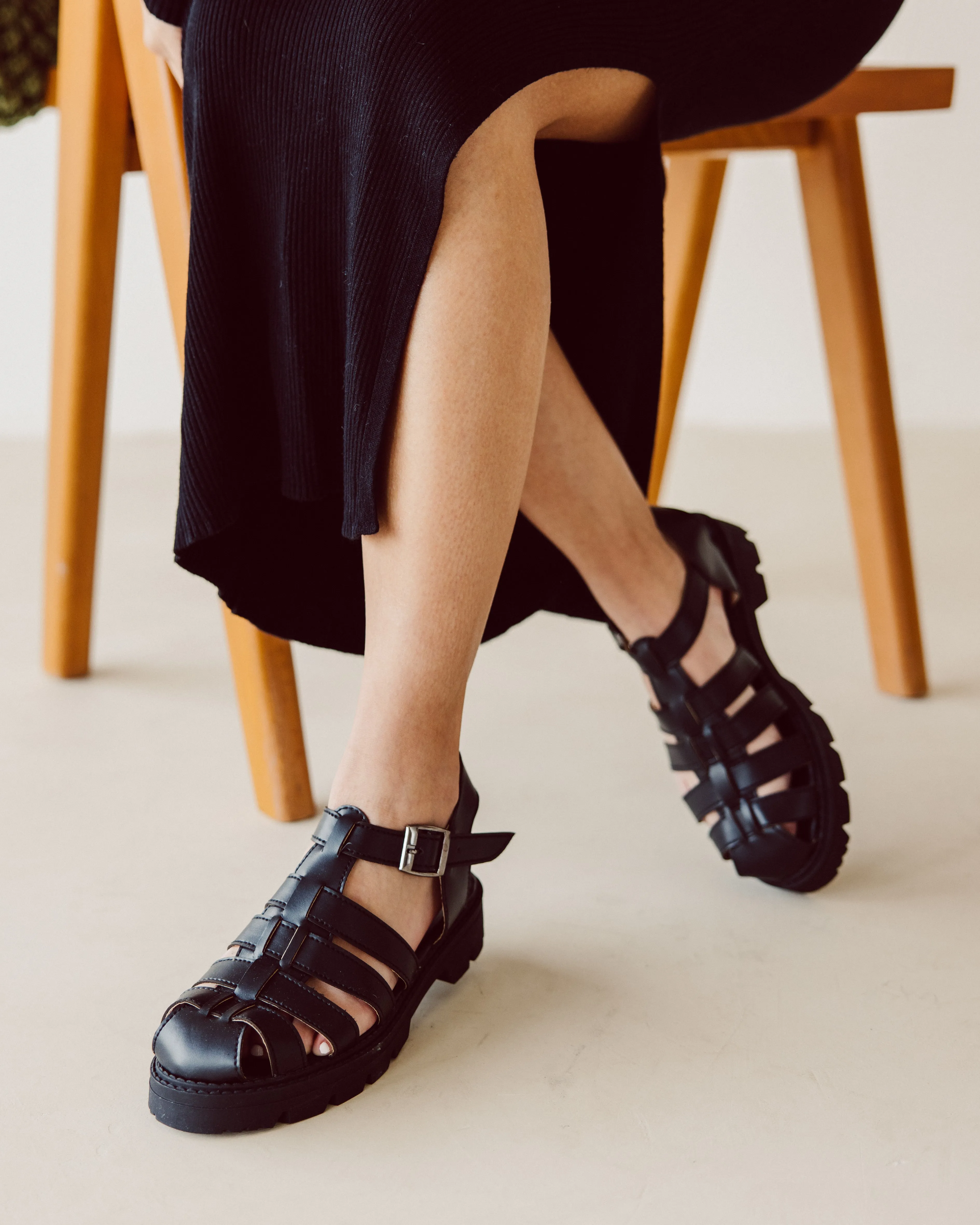 Black Sandals