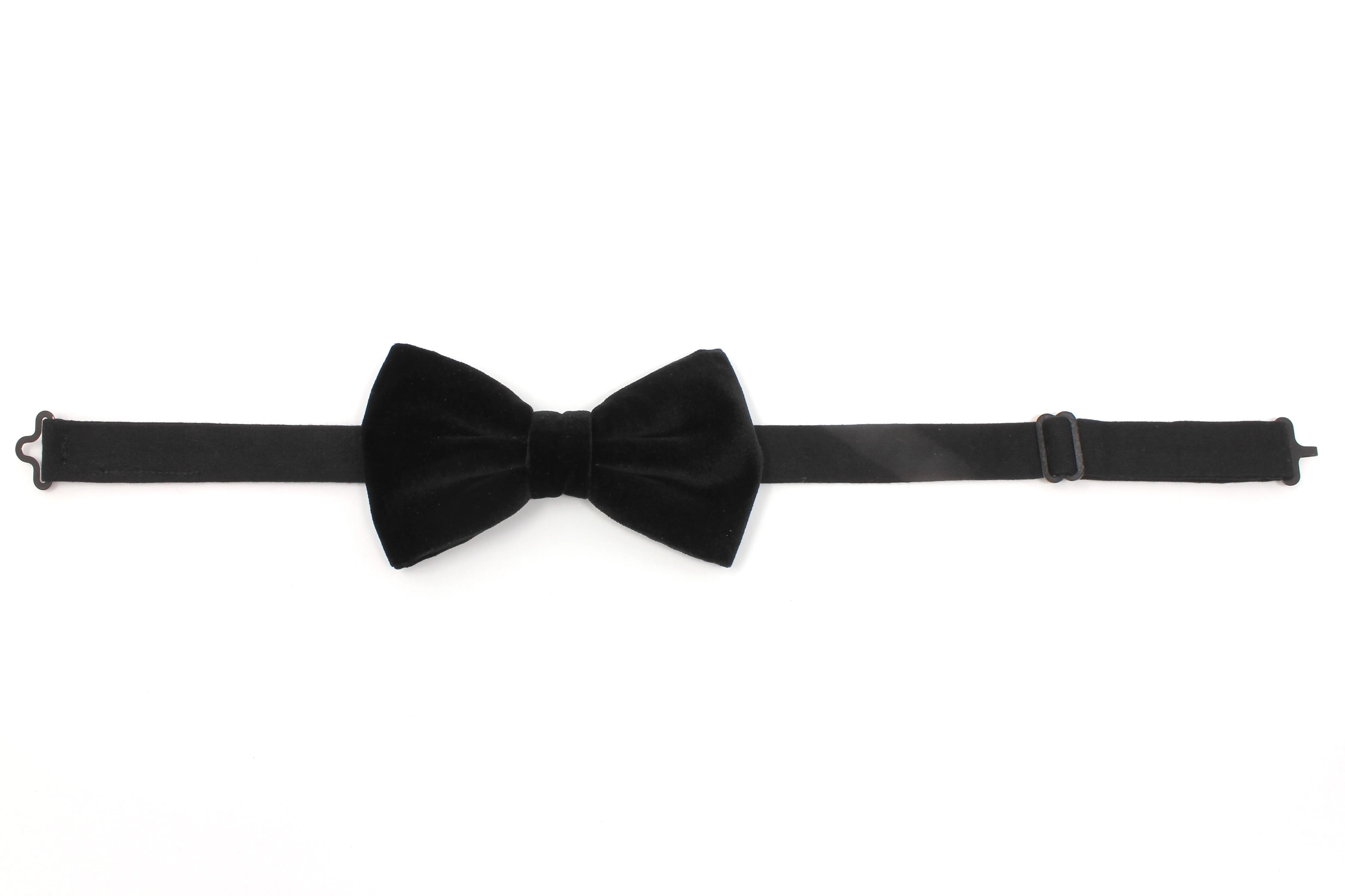 Black Velvet Bow Tie