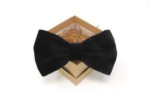 Black Velvet Bow Tie