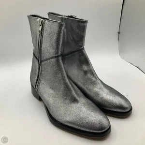 Boots Ankle Flats By Free People In Silver, Size: 7