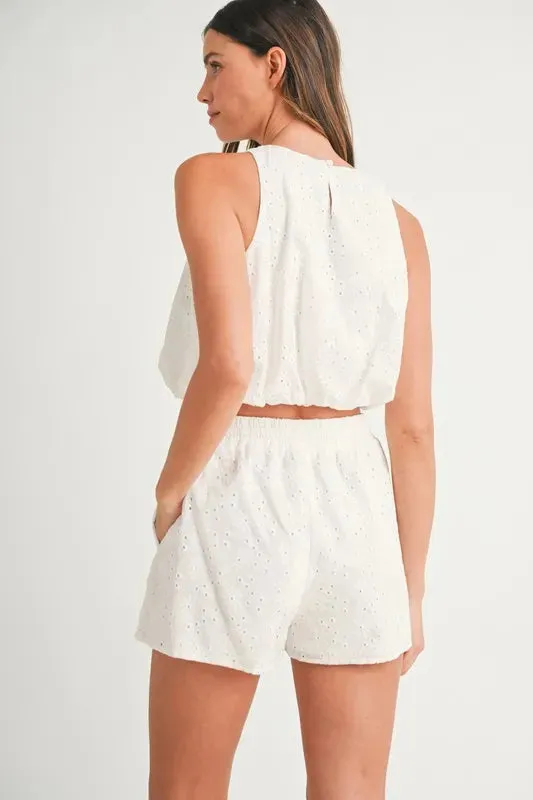 BREEZY EYELET SET