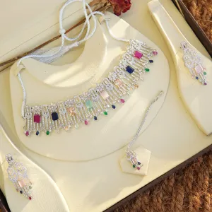 Bridal Luxury American Diamonds Set