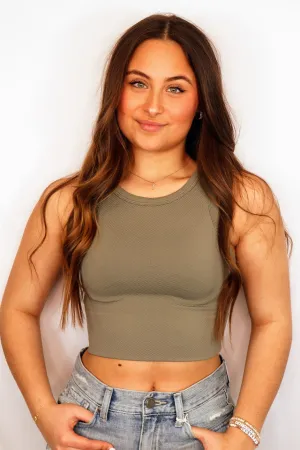 Brielle Tank Velvet Sage