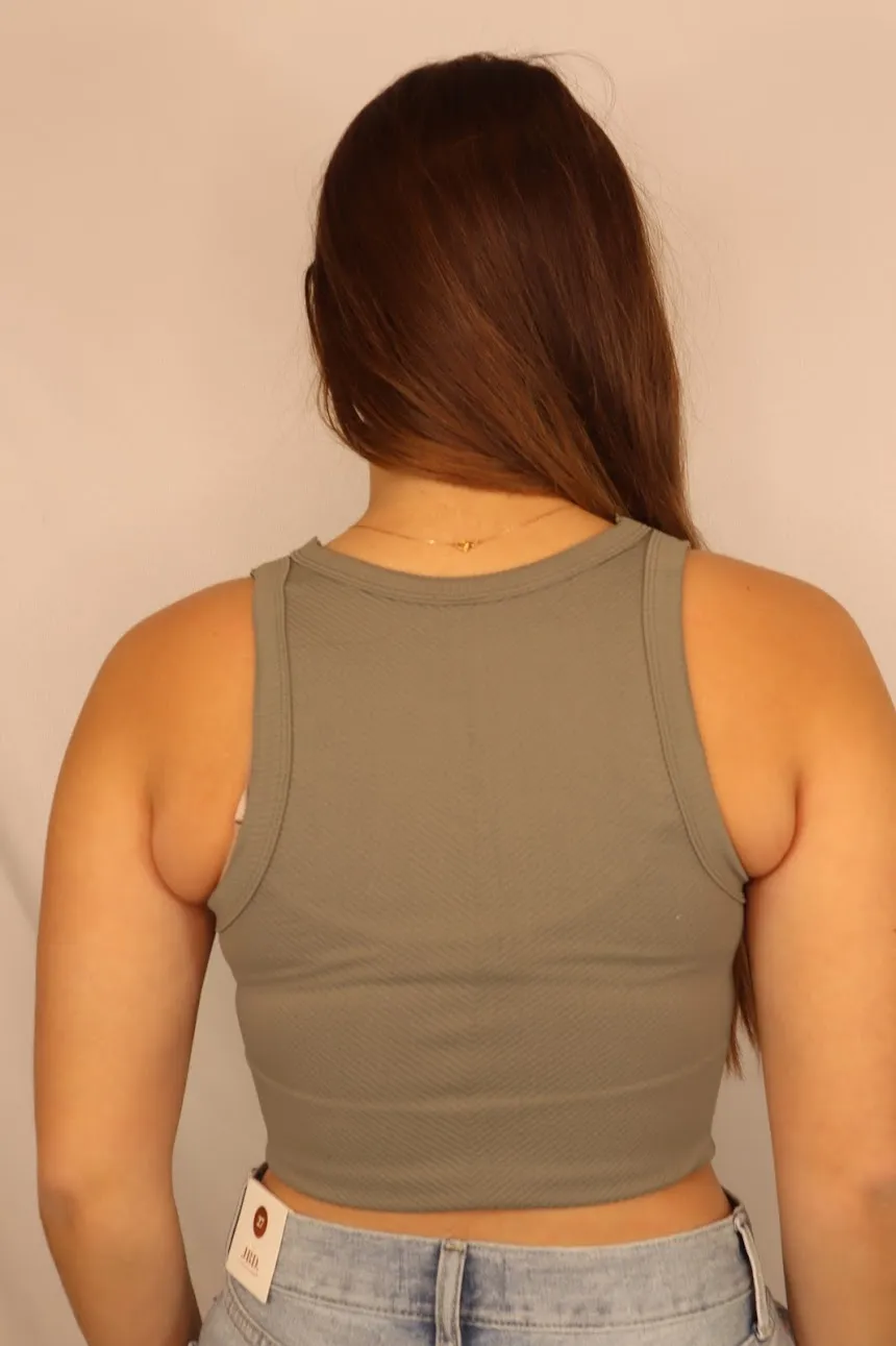 Brielle Tank Velvet Sage