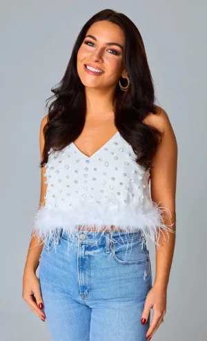 BuddyLove - Seraphina White Top