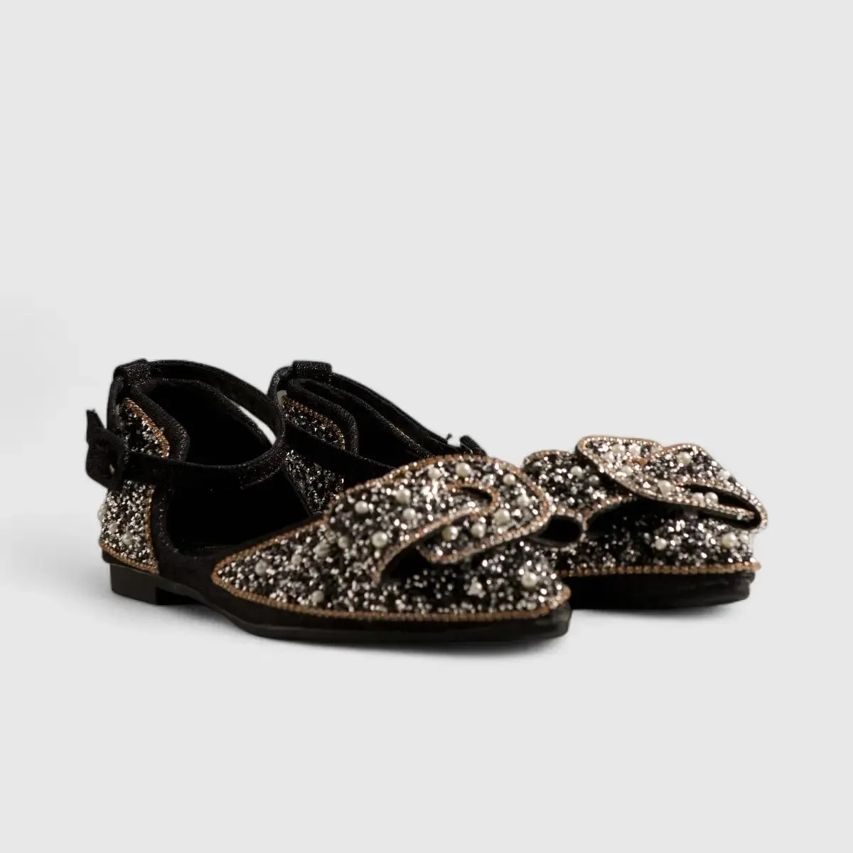 Bulbul Bling Pump Black HAR019