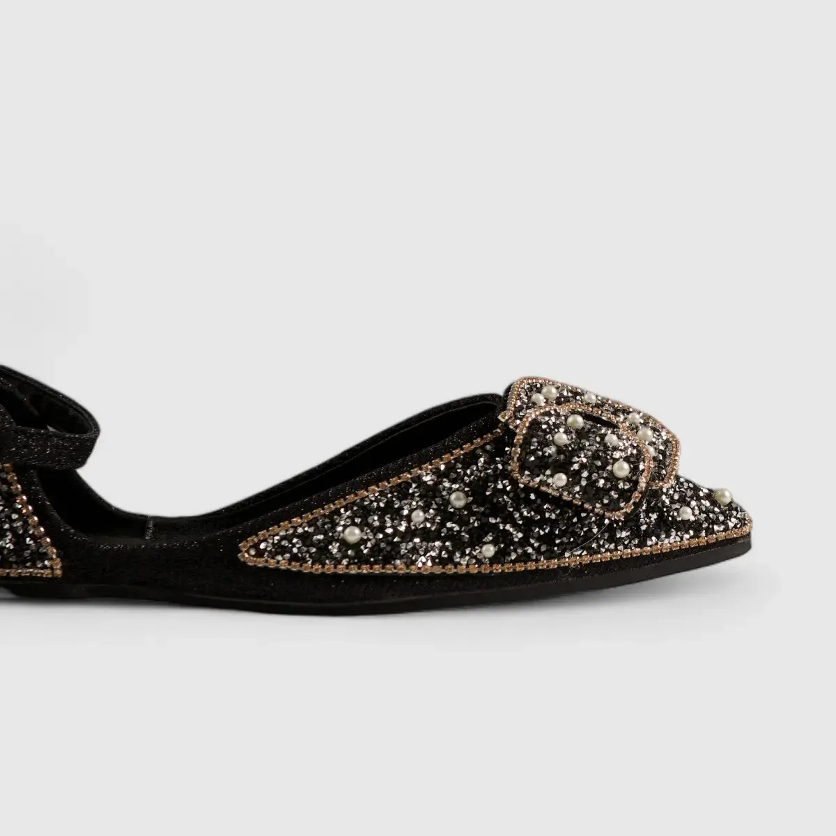 Bulbul Bling Pump Black HAR019