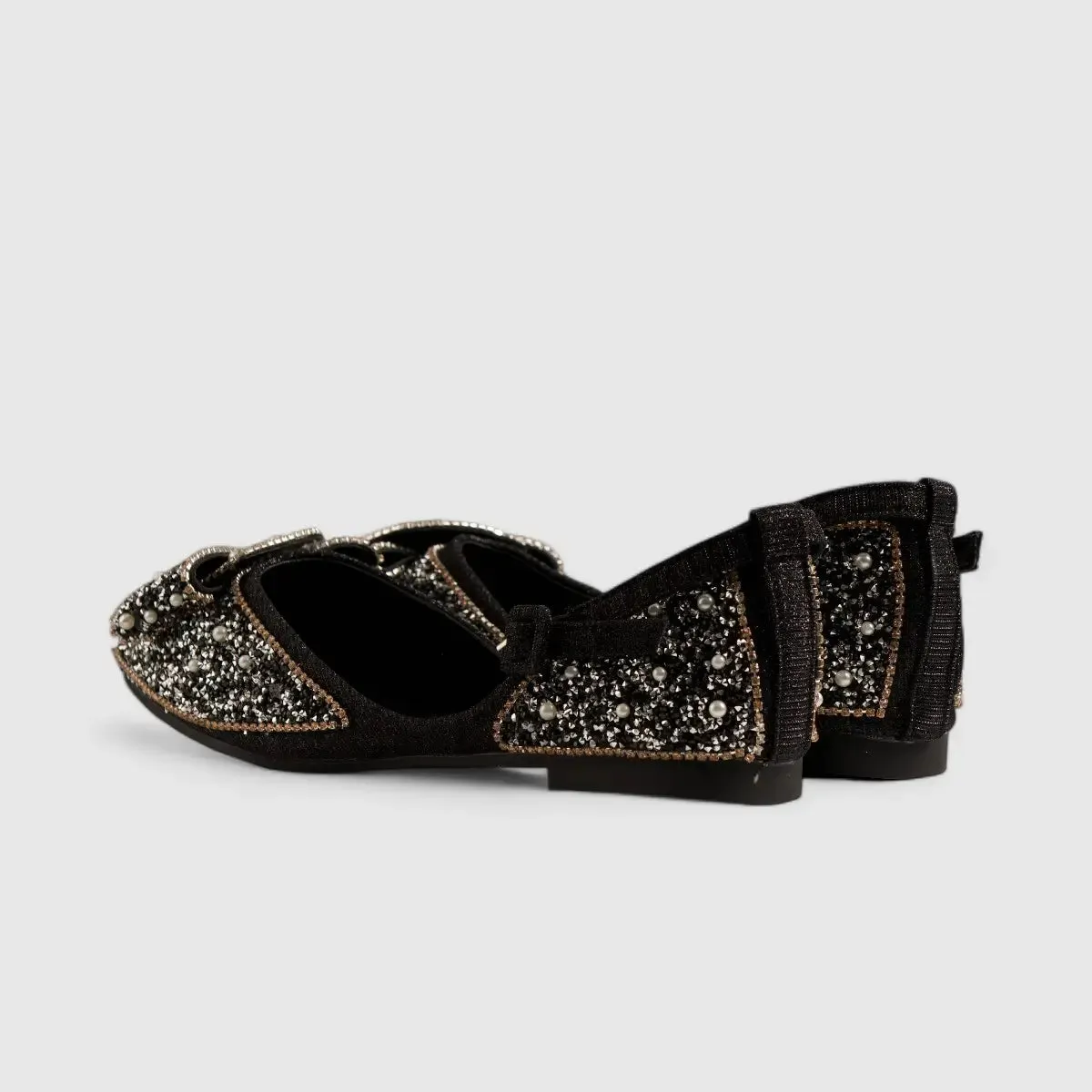 Bulbul Bling Pump Black HAR019