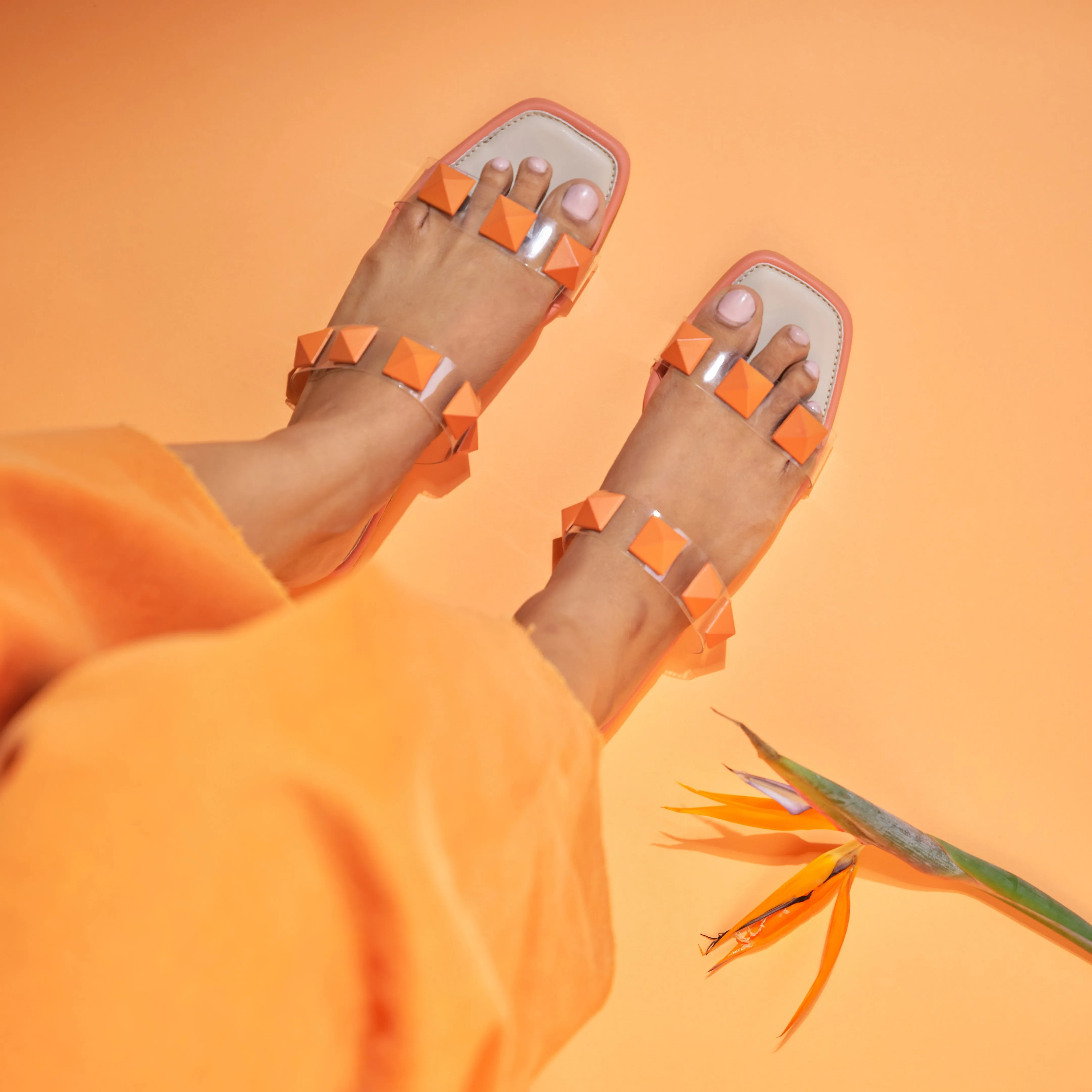 Candy Crush Orange Flats
