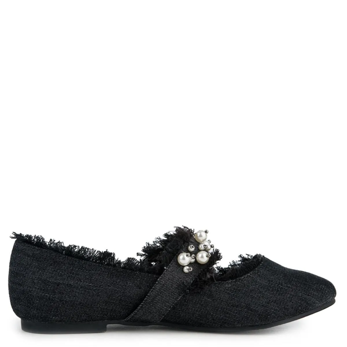 Cape Robbin Penny-1 Black Flats BLACK