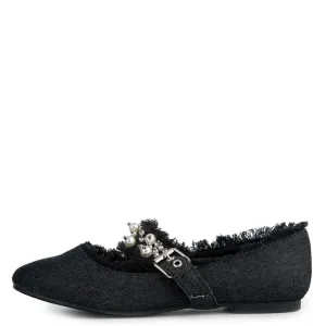Cape Robbin Penny-1 Black Flats BLACK