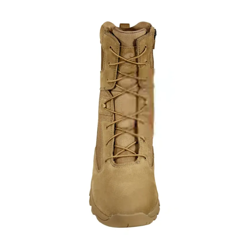 Carhartt Men's Gilmore 8" Soft Toe Waterproof Side Zip Hiker Boot- Khaki - FH8022 -M
