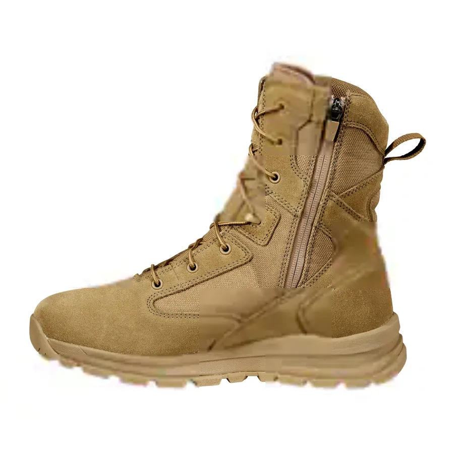 Carhartt Men's Gilmore 8" Soft Toe Waterproof Side Zip Hiker Boot- Khaki - FH8022 -M