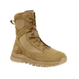 Carhartt Men's Gilmore 8" Soft Toe Waterproof Side Zip Hiker Boot- Khaki - FH8022 -M