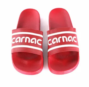Carnac Comfort Slides flip-flops sandals SIZE 45 Red