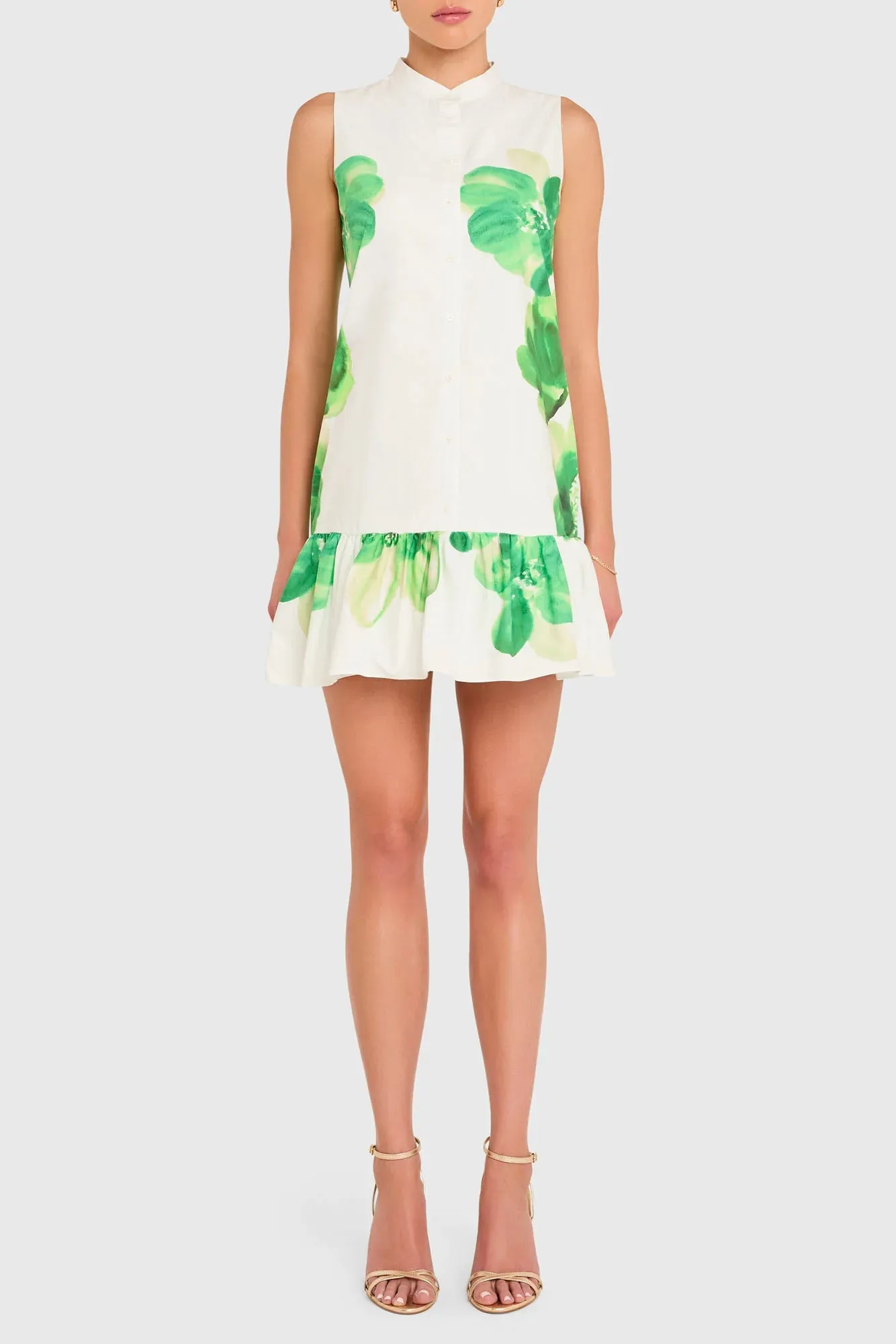Carol Dress in Sendai Print