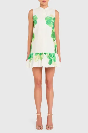 Carol Dress in Sendai Print