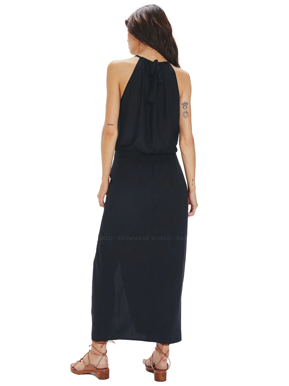 Celine Detail Blouse-Clara Long Skirt ::RET