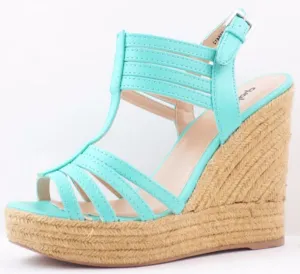 Charlotte Hampton Wedges Mint